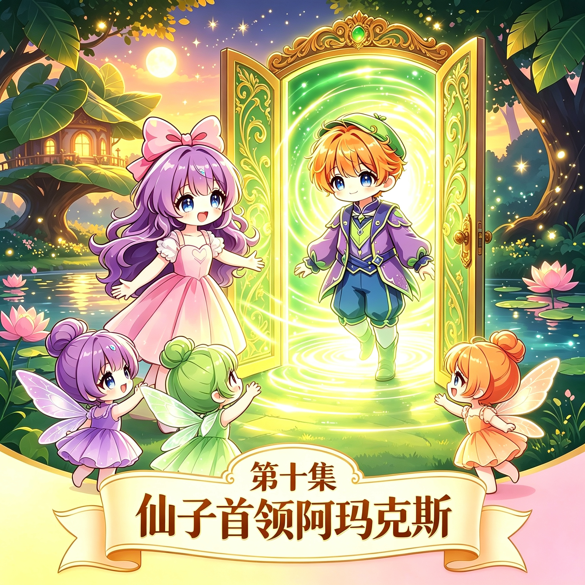 仙子首领阿玛克斯封面
