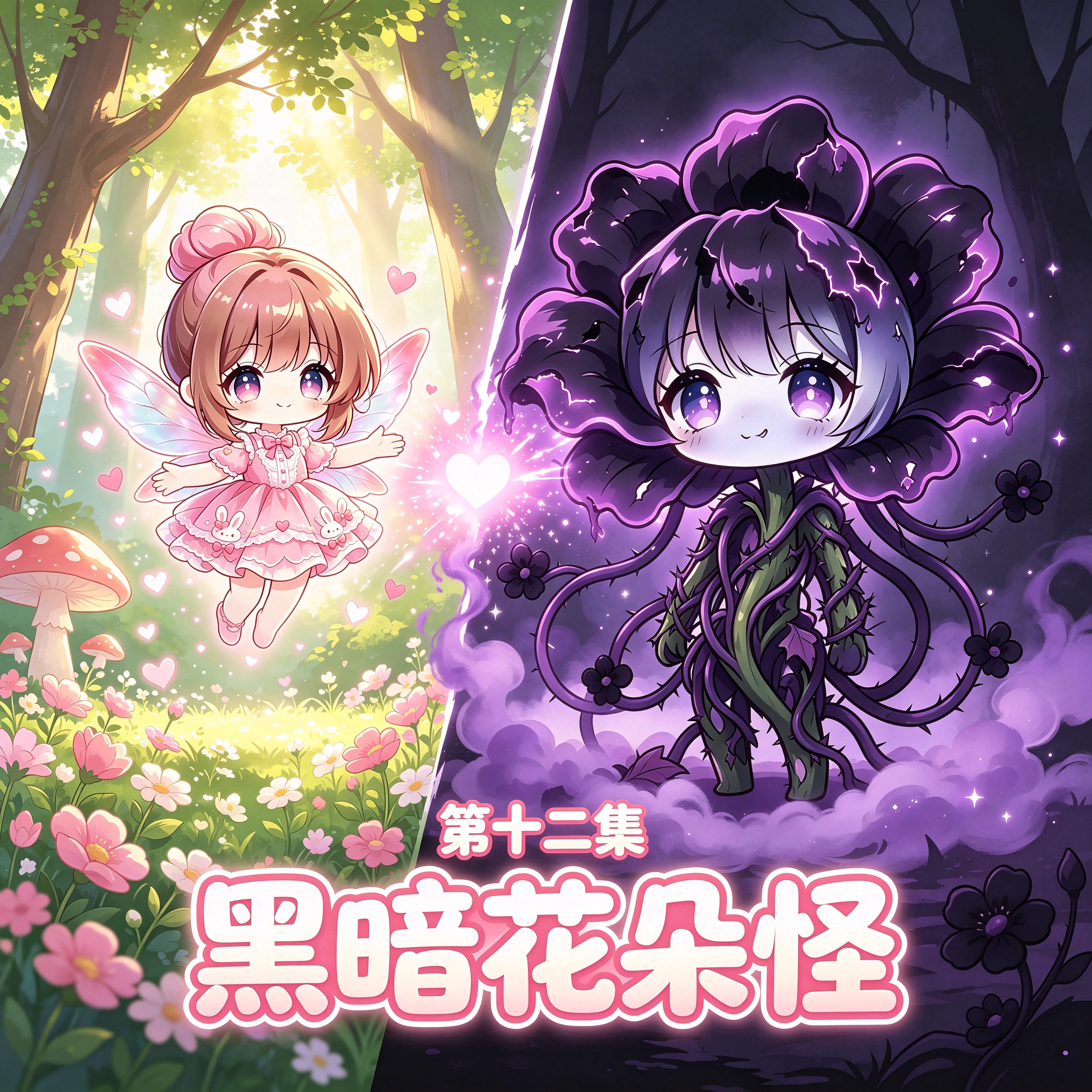 黑暗花朵怪封面