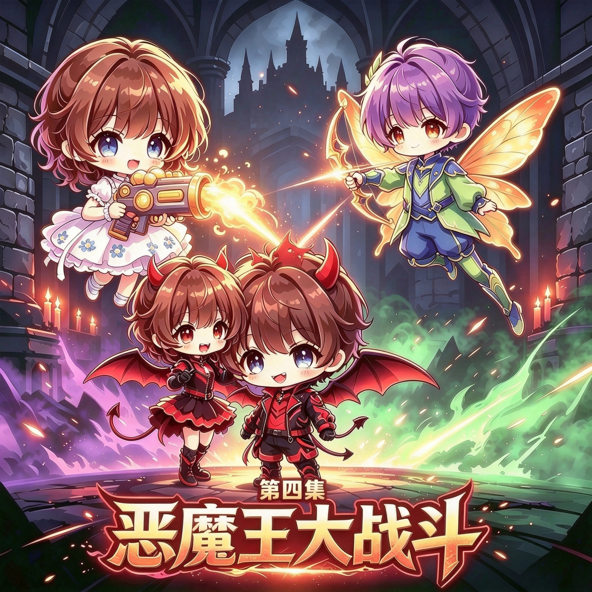 恶魔王大战斗封面